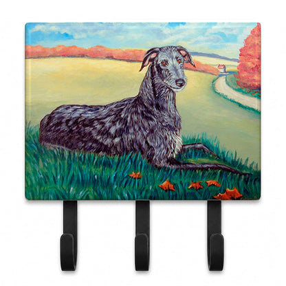 Caroline's Treasures 7521TH68 Scottish Deerhound Leash or Key Holder, Wall Hooks, Key Hooks Holder