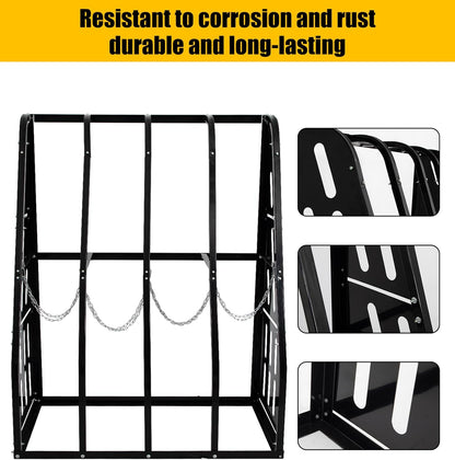 Vertical Bar Rack Standing Steel Vertical Long Parts Industrialized Large Capacity Storage Racks