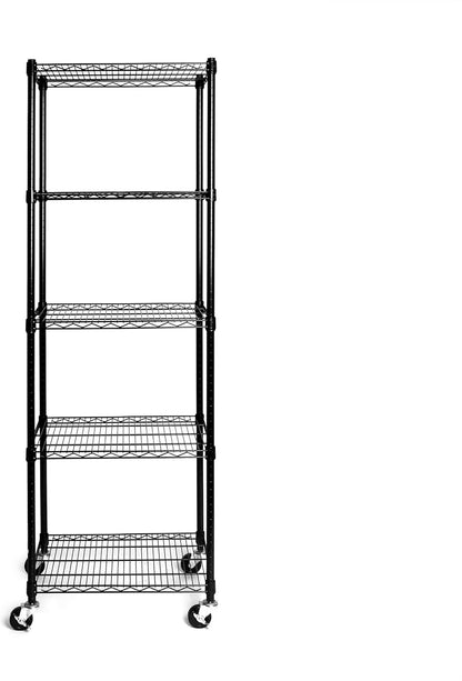 Seville Classics UltraDurable Heavy Duty NSF Solid Steel Wire Rack Storage Unit, Organizer for