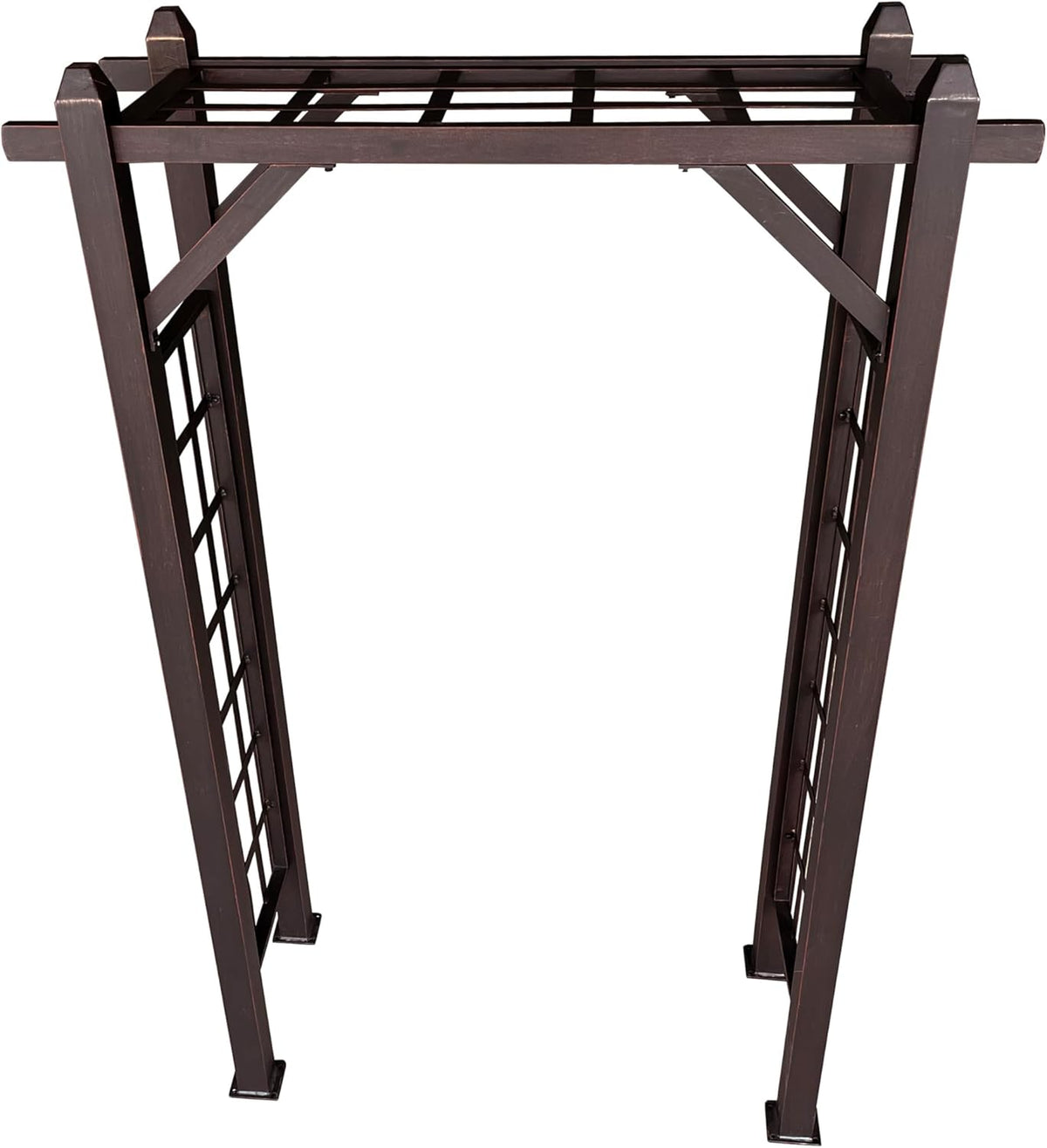 Bronze Modern Aluminum Garden Arbor Arch