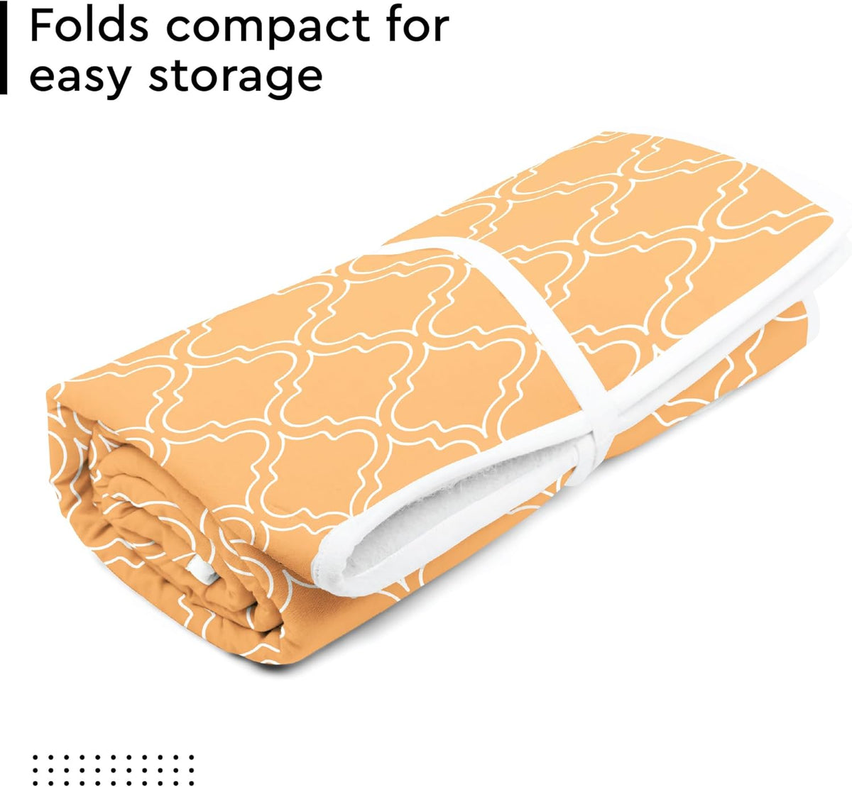 Encasa XO Ironing Mat/Pad (Large 48"x28") with 3mm Padding & Silicone Iron Rest for Steam Pressing