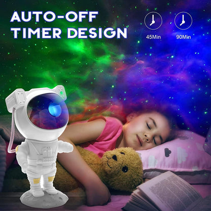 SFOUR Astronaut Galaxy Projector Night Light，Lights for Bedroom,Kids Room Decor Aesthetic