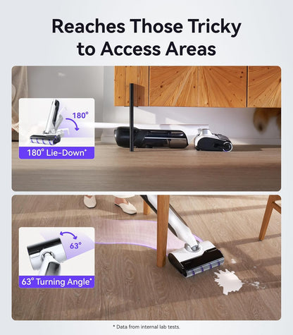 NARWAL S30 Wet Dry Vacuum Cleaner with 20000Pa Suction, 176°F Self-Cleaning, Heated Drying