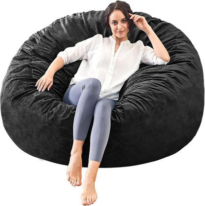 Bean Bag Chairs for Adults - Memory Foam Furniture BeanBag Chair - Kids/Teens Sofa with Soft Micro