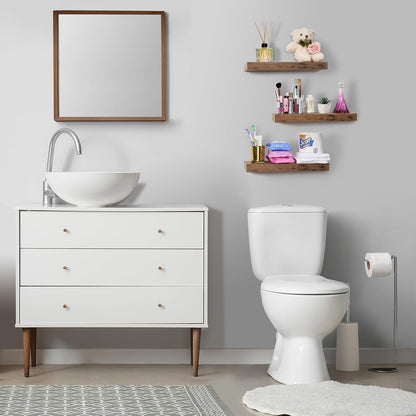 Sorbus Floating Shelves for Wall, Bathroom Shelves Wall Mounted for Kitchen, Bedroom, Bathroom