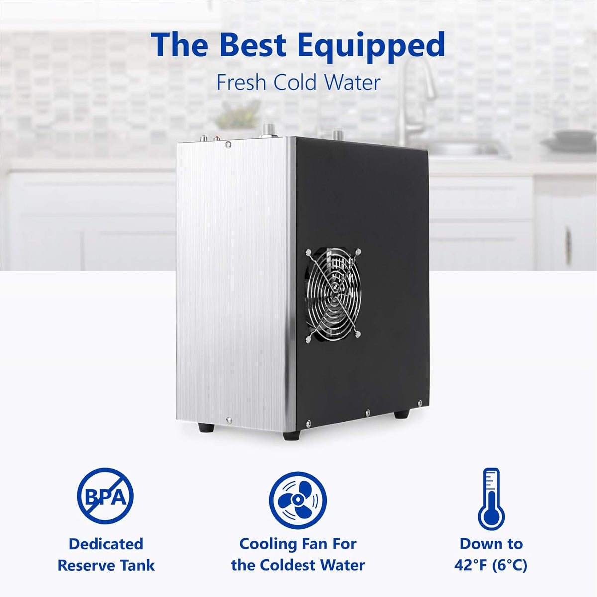 Express Water Universal Chiller Cooling System for Water Filters – Compatible with Reverse Osmosis
