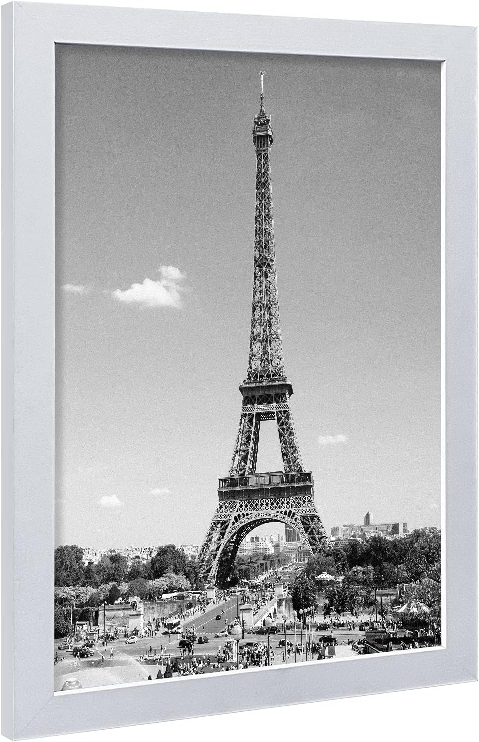 VCK Poster Frames 13x19 White 3 Pack, Solid Wood Picture Frames for Wall Mounting Hanging Art and