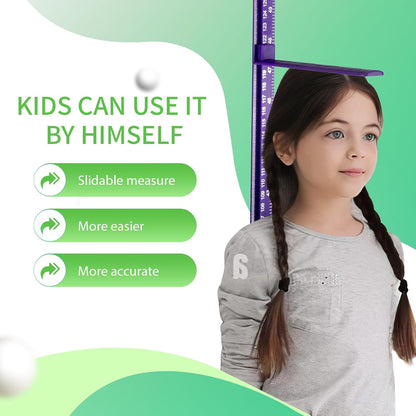 Growth Chart for Wall, Children Height Measurement,3D Removable Growth Height Chart,Splicing Height