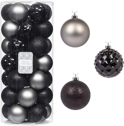 Every Day is Christmas Ornaments, Shatterproof Christmas Tree Ornament Set, Christmas Balls