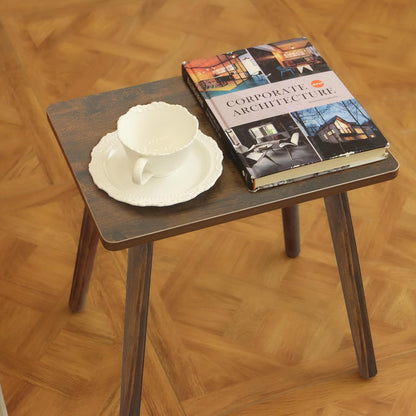 AWASEN Side Table, Small Wood End Table Living Room, Mini Bed Side Table Modern Accent Nightstand