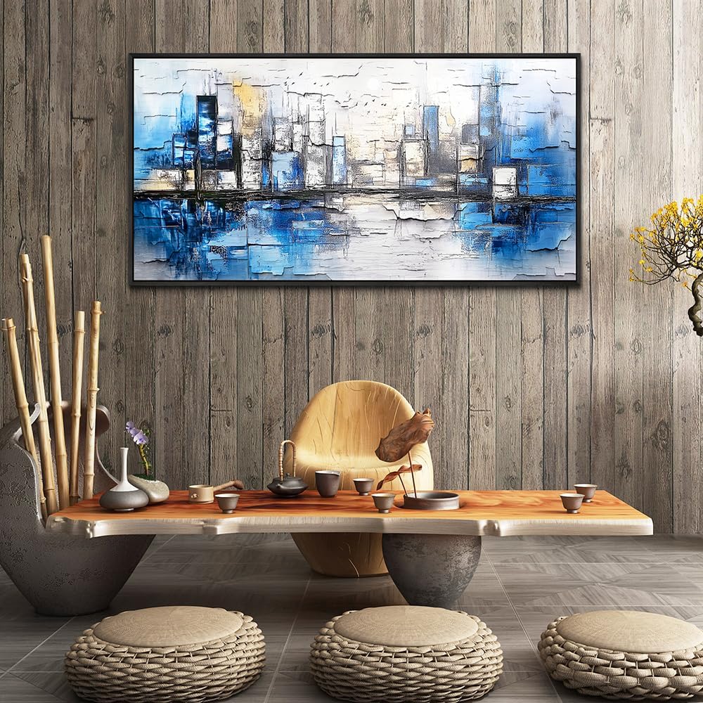 ZUITINGHUA Black Framed Canvas Wall Art For Living Room Large Wall Decor For Office Bedroom