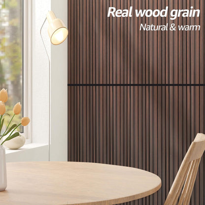Art3d WPC Wainscoting Panels, 16-Pack 48 x 6 Inch 3D Wall Accents for Interior Wall Decor, Living