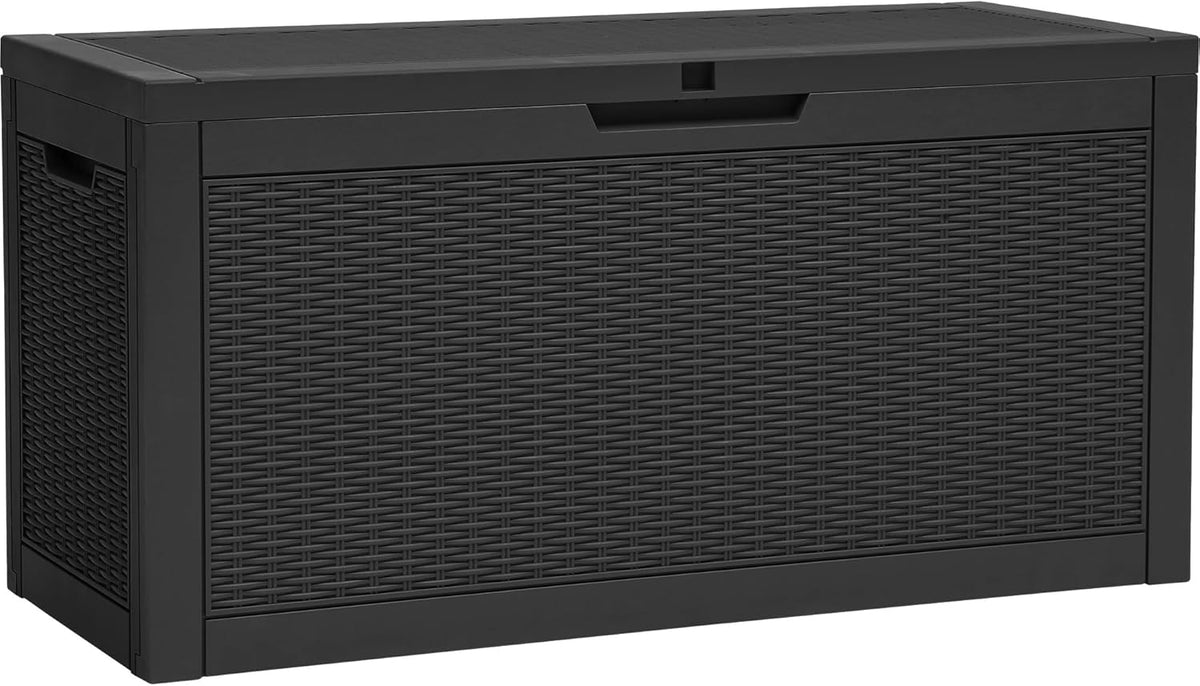 YITAHOME 60 Gallon Outdoor Storage Box, Large Water Resistant Resin Deck Box, Indoor Outdoor