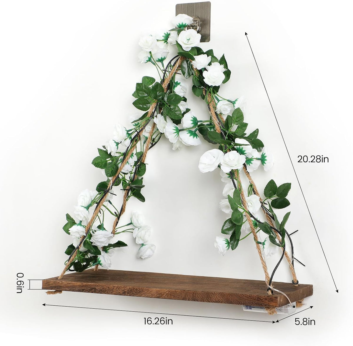 Floating Shelves for Wall,Plant Wall Decor,Hanging Shelf,Cottage Core Decor,Room Decor