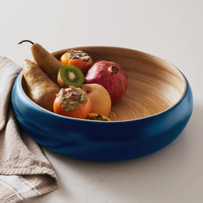 Fruit Bowl For Kitchen Counter, Decorative Bowl, Large Serving Bowl Or Fruit Basket For Kitchen
