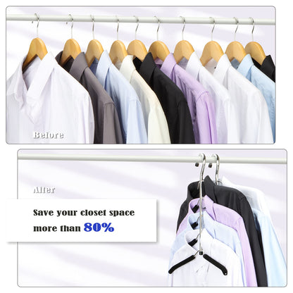 Hangers Space Saving Clothes Hanger 2 Packs