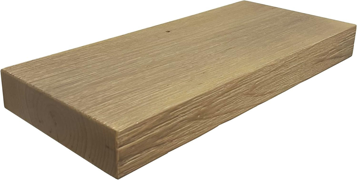 joelsantiques 24 Inch Wooden Floating Shelves for Wall - 24x8x2 in - Made of Natural Wood - Short