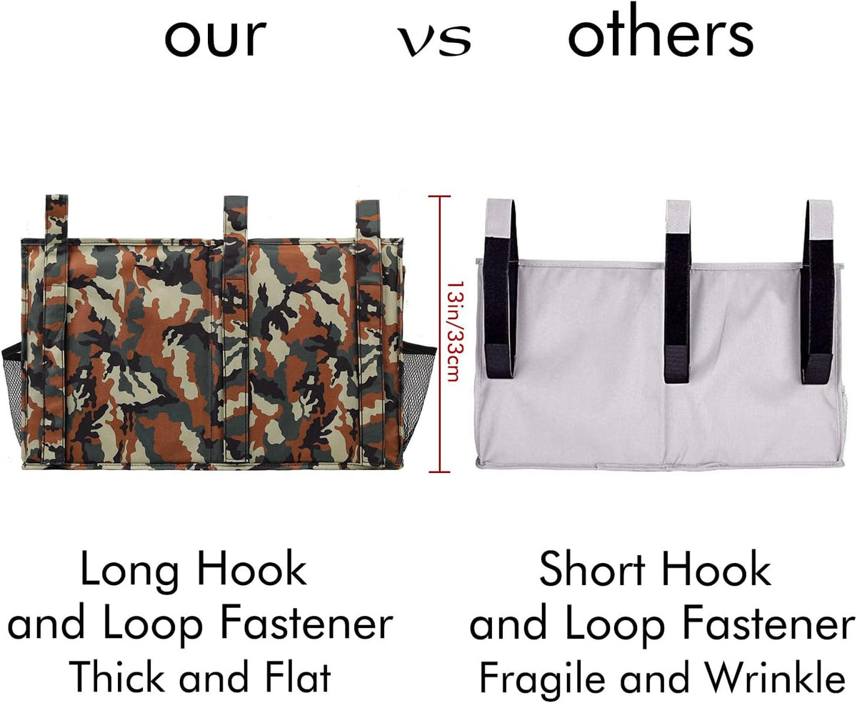 Surblue Bedside Caddy Hanging Organizer Storage Bag Pocket for Bunk, Hospital, College Dorm Rooms