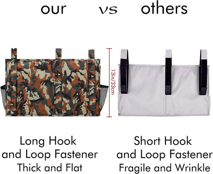 Surblue Bedside Caddy Hanging Organizer Storage Bag Pocket for Bunk, Hospital, College Dorm Rooms