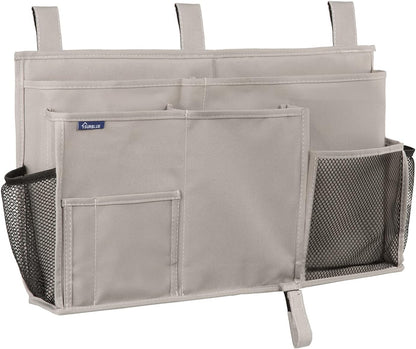 Surblue Bedside Caddy Hanging Bed Organizer Storage Bag Pocket for Bunk and Hospital Beds, College