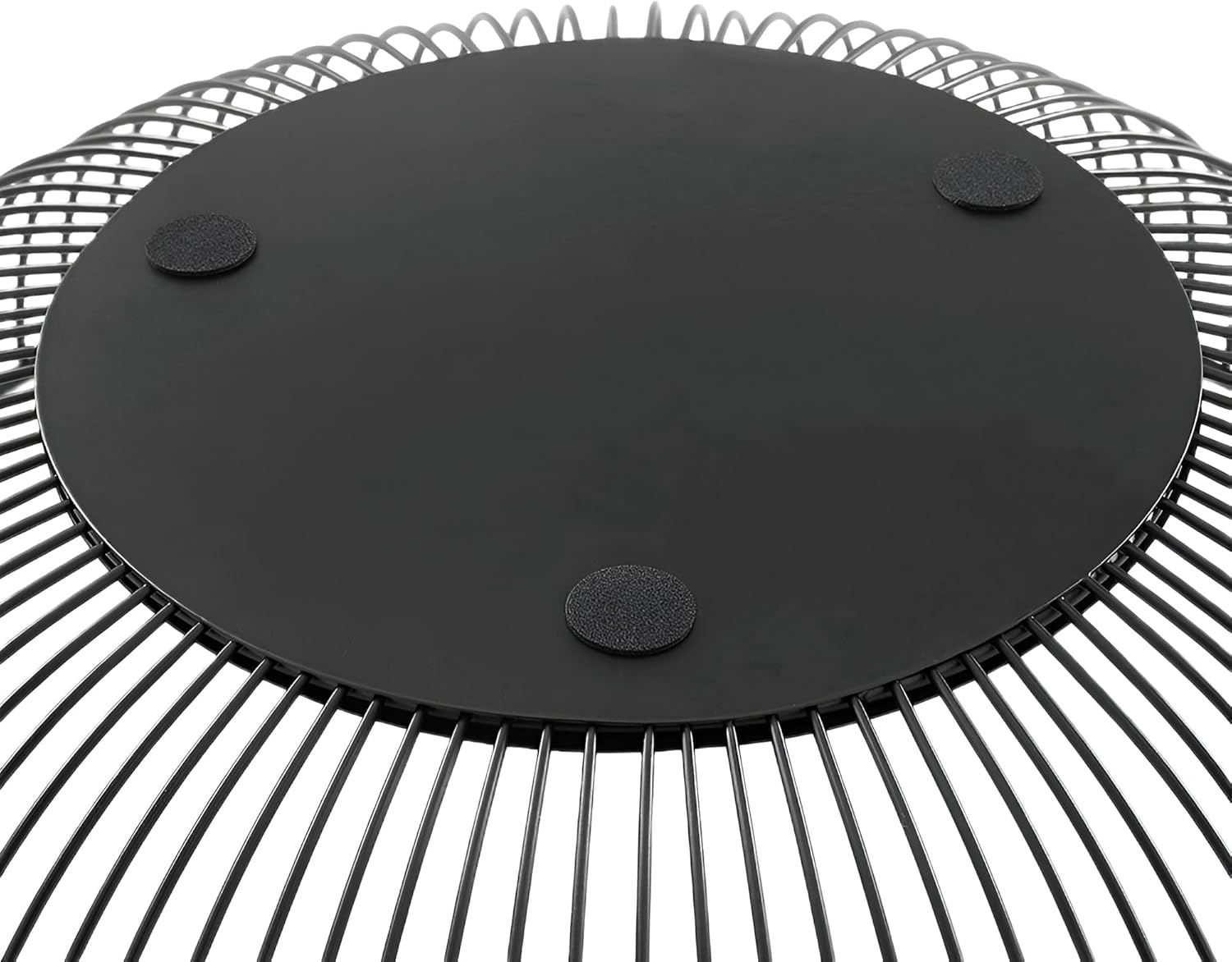 Fruit Bowl for Kitchen Counter, Black Wire Fruit Bowl, Metal Countertop Fruit Basket, 11 Inches