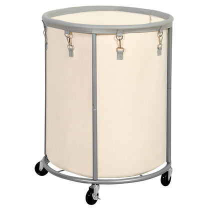 STO STO Rolling Laundry Hamper with Wheels – 185L (48 Gallon) Extra Large Industrial Clothes