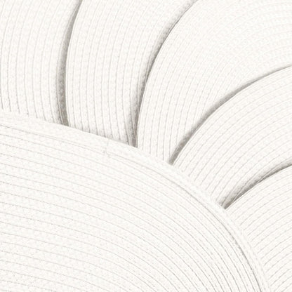 AHHFSMEI Placemats Set of 6 for Dining Table Washable Woven Vinyl Non-Slip 18x12 inches Placemat