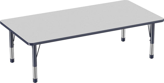 Factory Direct Partners FDP Rectangle Activity School and Classroom Kids Table (36 x 72 inch)