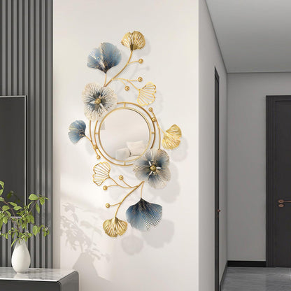 Lucky Monet Wall Art Decor Large Metal Wall Art Modern Geometric Circular Decor Wall Sculptures