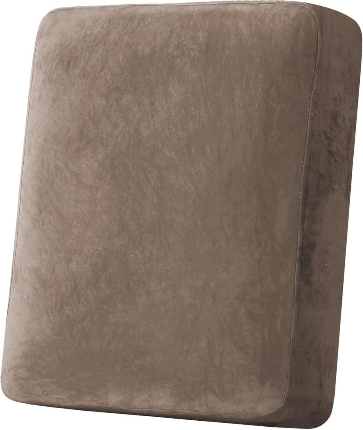 H.VERSAILTEX Velvet Stretch Couch Cushion Cover Plush Cushion Slipcover for Chair Cushion Furniture