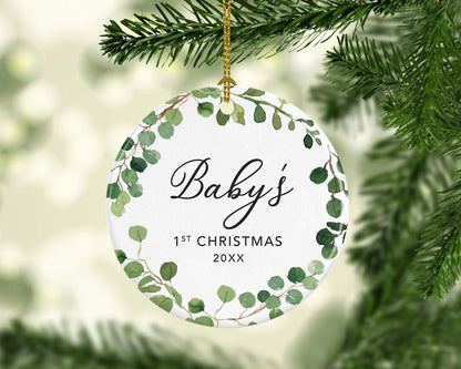 Andaz Press Custom Year Round Ceramic Porcelain Christmas Tree Ornament Keepsake Collectible Gift