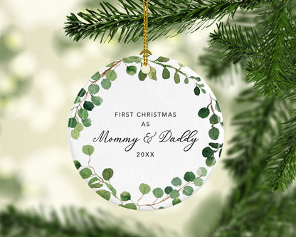 Andaz Press Custom Year Round Ceramic Porcelain Christmas Tree Ornament Keepsake Collectible Gift