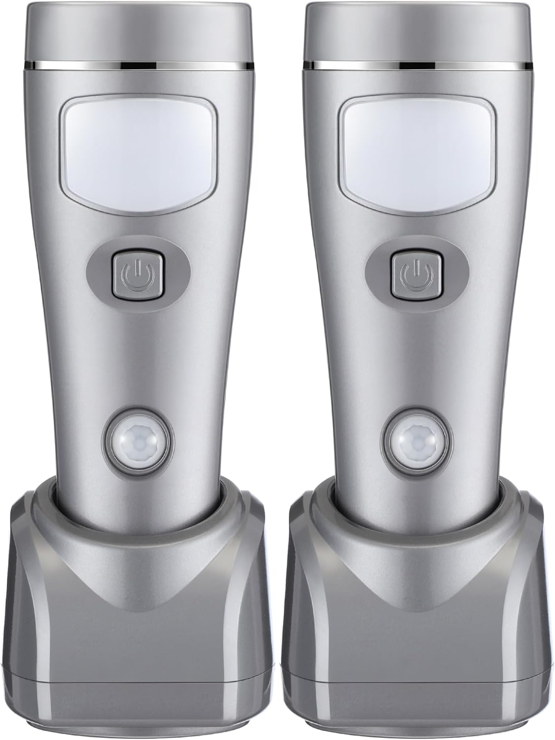 Enhon 2 Pack 4 in 1 LED Emergency Lights for Home Power Failure, Rechargeable Plug in Flashlight
