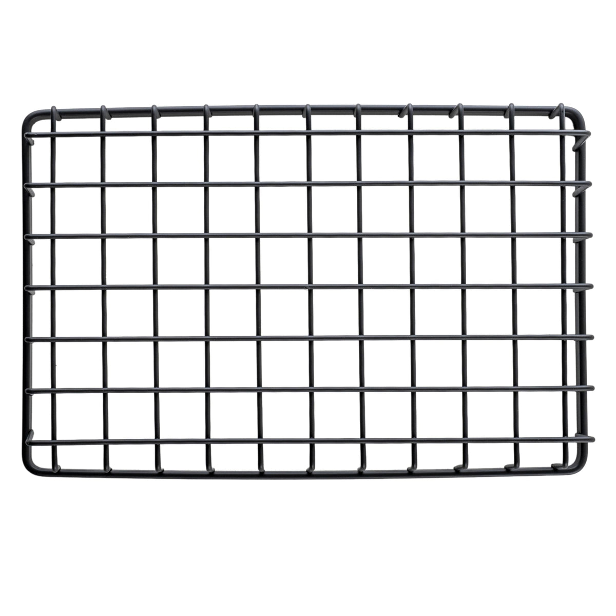 G.E.T. WB-962-MG Rectangular Metal Storage Wire Basket for Pantry, Produce and More, 9" x 6" x 2"