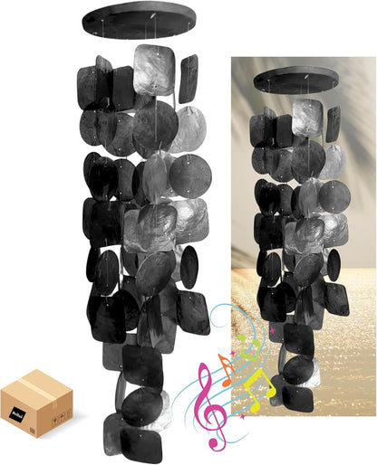 Bellaa 24995 Wind Chimes Outdoor, Garden Decorations, Musical, Indoor/Outside Windchimes, Beach
