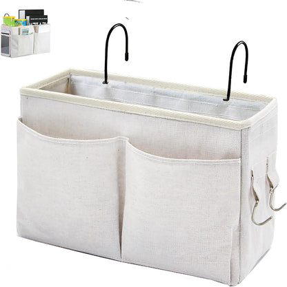 Bedside Caddy Organizer/Bedside Hanging Storage Bag Multi-Function Caddy for Bunk bed Hospital Beds