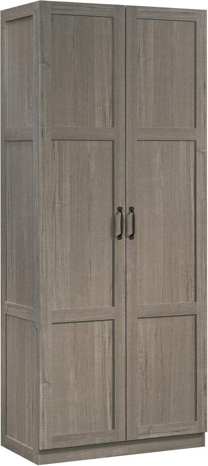 Sauder Select Storage Cabinet, Pantry Cabinet Kitchen Storage with Adjustable Shelves, Bathroom
