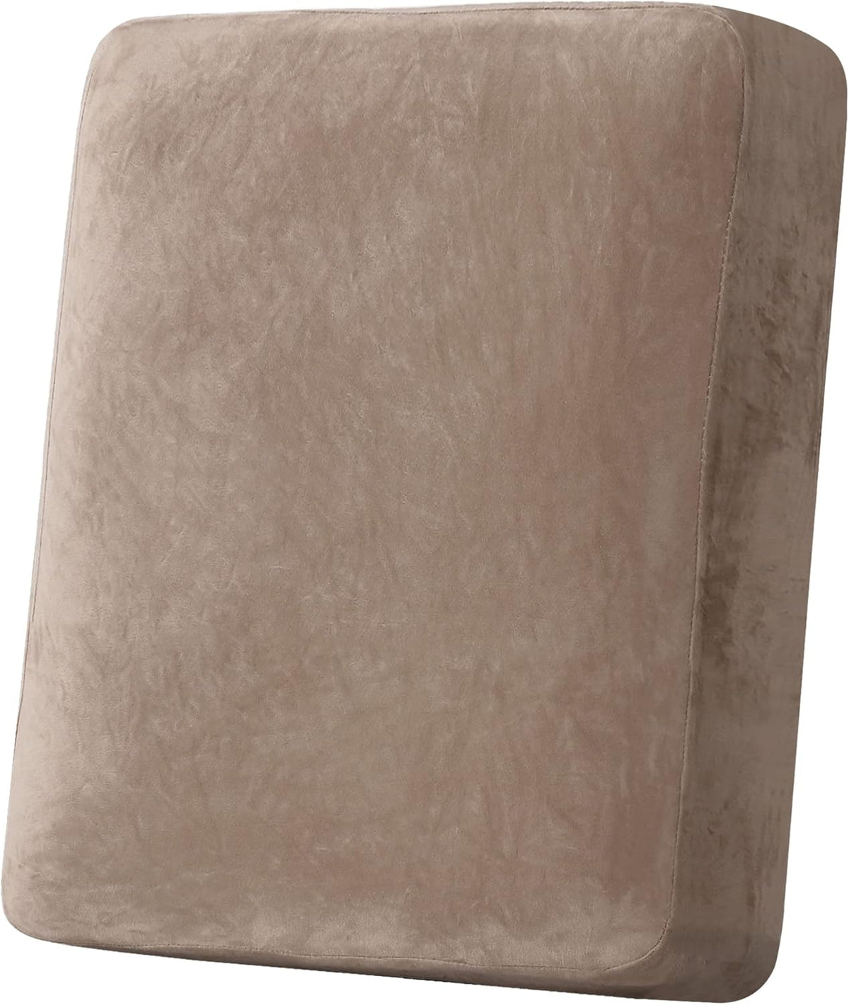 H.VERSAILTEX Velvet Stretch Couch Cushion Cover Plush Cushion Slipcover for Chair Cushion Furniture