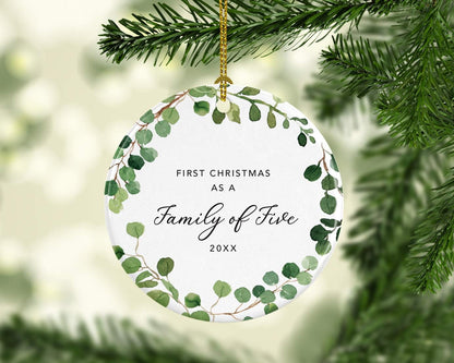 Andaz Press Custom Year Round Ceramic Porcelain Christmas Tree Ornament Keepsake Collectible Gift