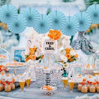 Blue Graduation Party Decor,Baby Blue Party Decorations,Christmas Baby Shower Decorations,Under The