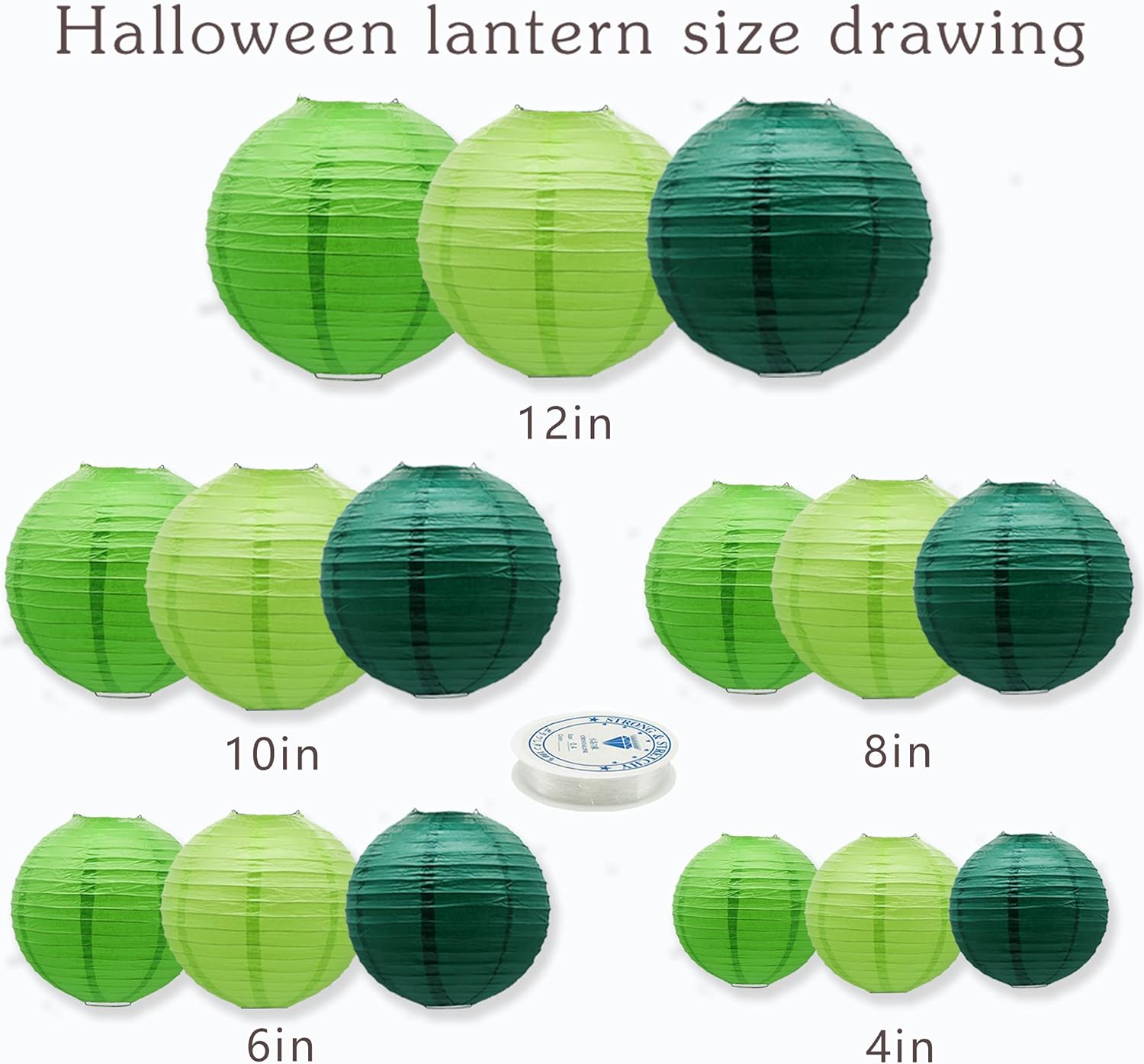 Paper Lanterns Party Decorations Green - Hanging Paper Lanterns Indoor Outdoor - Football Theme