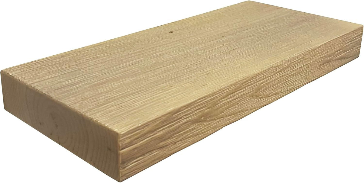 joelsantiques 24 Inch Wooden Floating Shelves for Wall - 24x6x2 in - Made of Natural Wood - Short