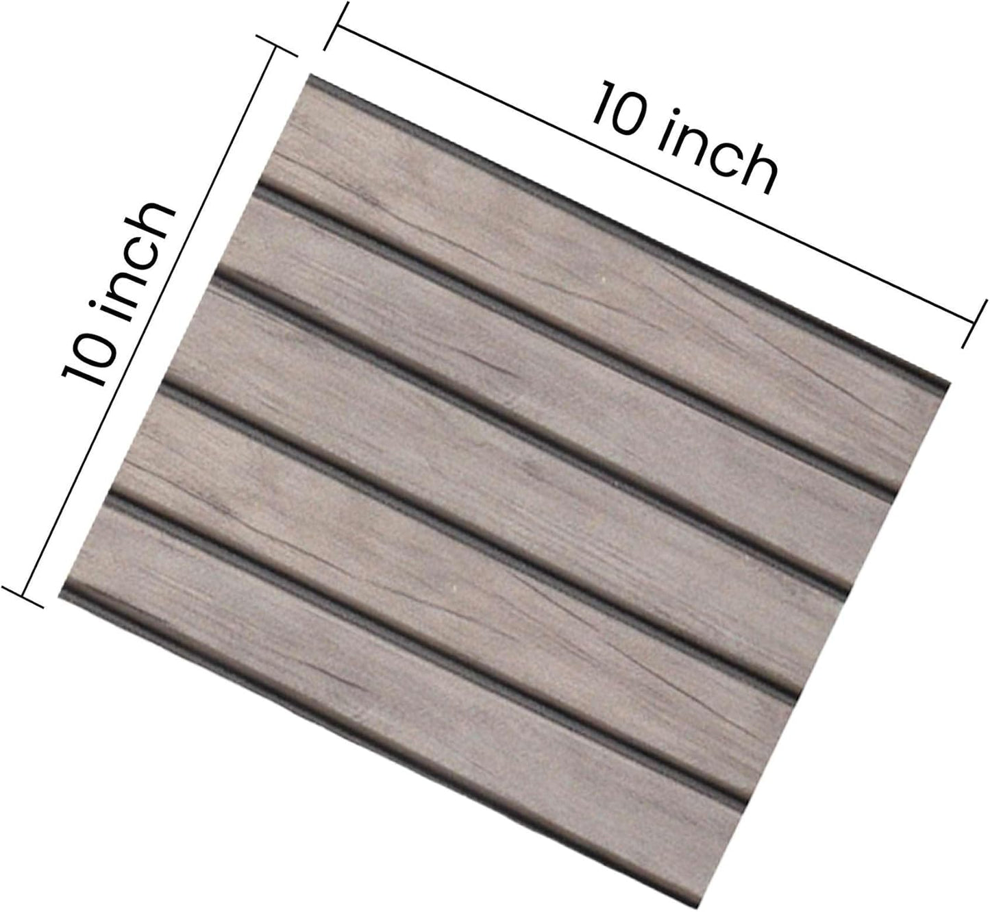 IZODEKOR 3D Wood Effect Wall Panels - Faux Wood Paneling for Living Room, Kitchen, Bathroom and