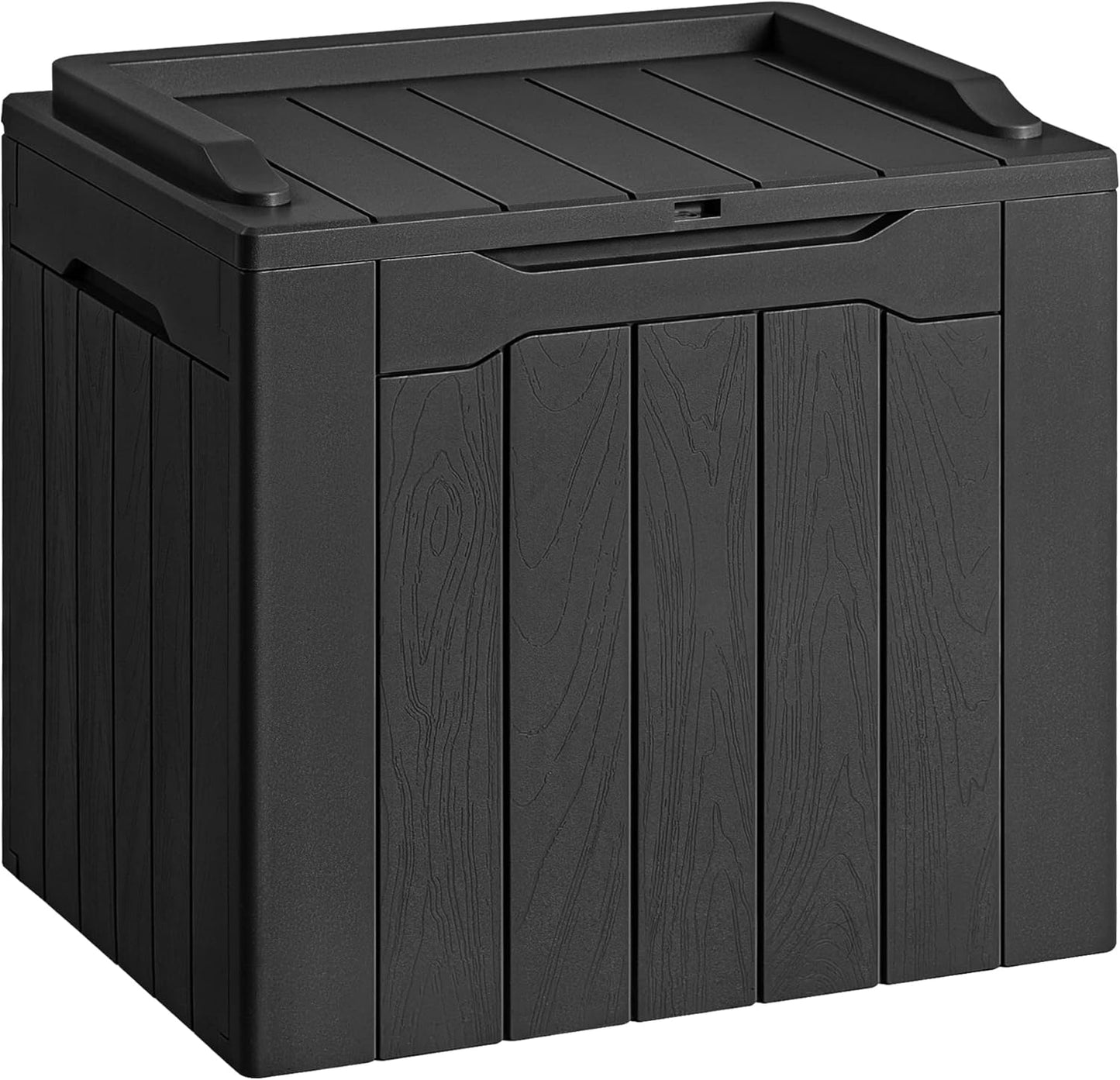Devoko 30 Gallon Resin Deck Box Outdoor Indoor Waterproof Storage Box for Patio Furniture Pool