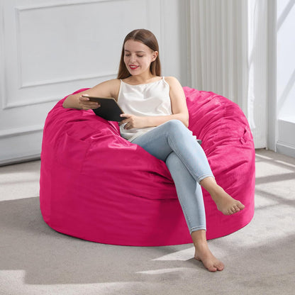 Hobestluk 3FT Bean Bag Chair Giant Bean Bag Chairs for Adults Large Bean Chairs with Removable