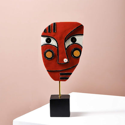 High Spirits - Handcrafted Resin Abstract Sculpture for Home Decor, Modern Book Shelf TV Stand