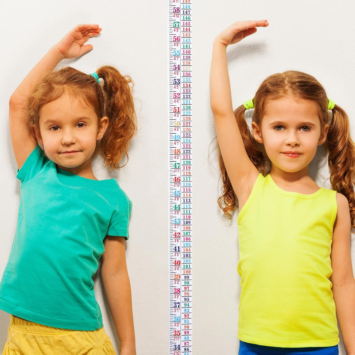 Tatuo Growth Chart Wall Labels Height Indicator Tape Ruler Growth Chart Decor Height Indicator