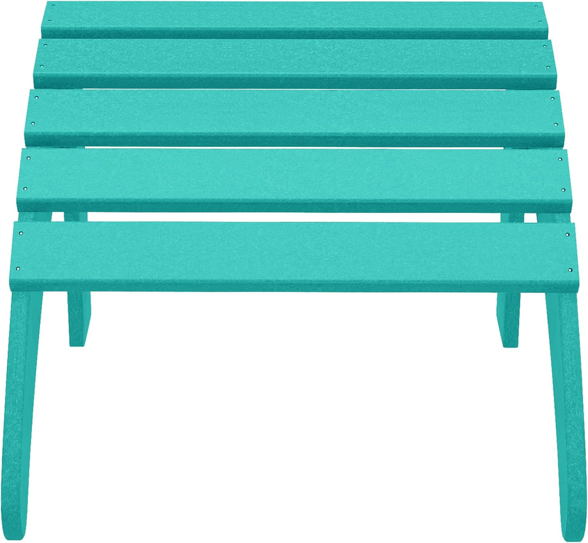 WestinTrends Outdoor Ottoman, Patio Adirondack Ottoman Foot Rest, All Weather Poly Lumber Folding