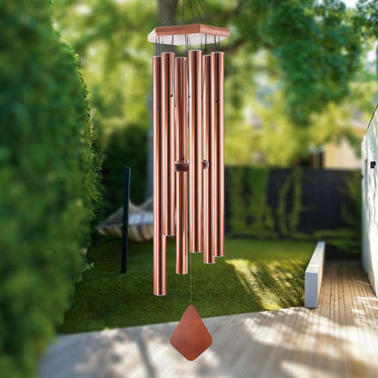 Wind Chimes Outdoor Large Deep Tone, 44 Inches Sympathy Wind Chimes Tuned Soothing Melody, Memorial