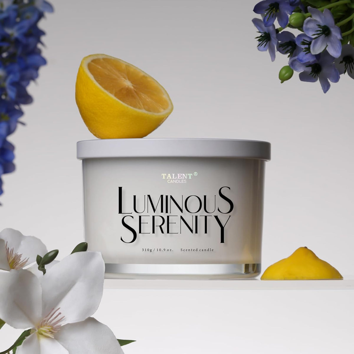 Scented Candles for Home - Large 3 Wick Jar Candles - Natural Soy Wax Candles Gifts for Women & Men